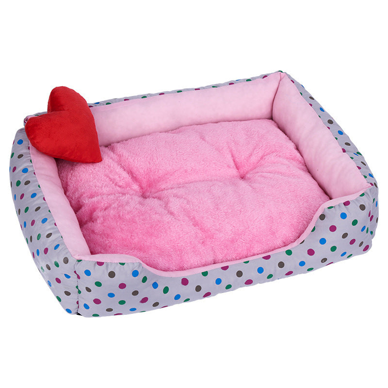 Warm Plush Bett