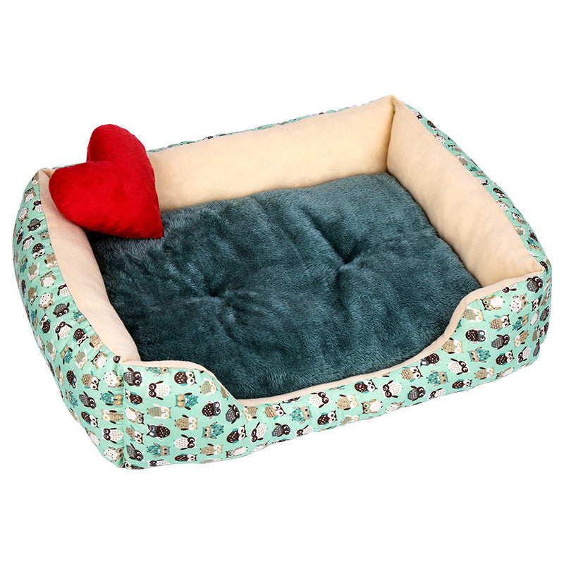 Warm Plush Bett